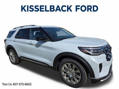 New 2026 Ford Explorer Platinum