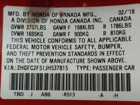 Used 2018 Honda Civic LX image 33