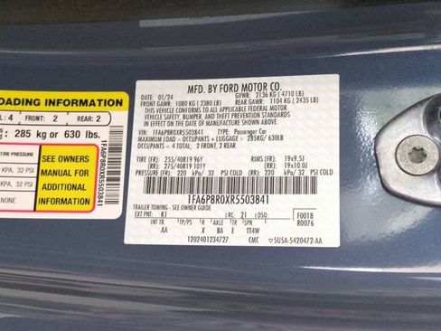 Used 2024 Ford Mustang Dark Horse RWD image 34