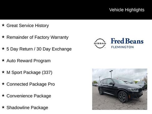 Used 2024 BMW X3 xDrive30i w/ M Sport Package AWD/4WD image 5