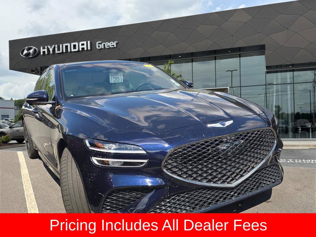 Used 2023 Genesis G70 3.3T w/ Sport Prestige Package RWD image 1
