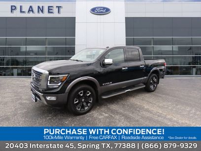 Used 2021 Nissan Titan Platinum Reserve w/ Moonroof Package