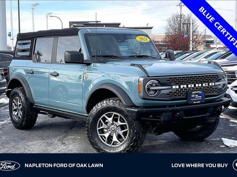 Certified 2021 Ford Bronco Badlands image 1