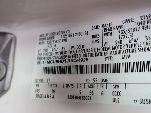 Used 2018 Ford Escape SEL image 40