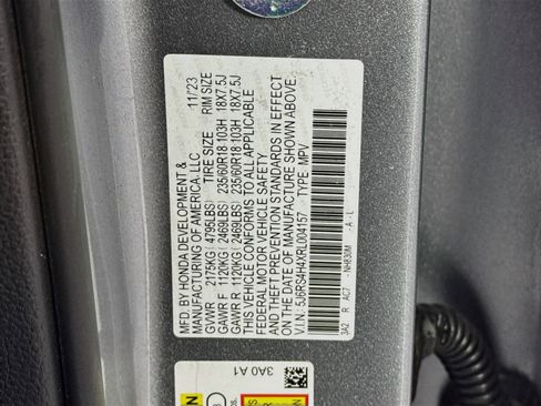 Certified 2024 Honda CR-V EX image 32
