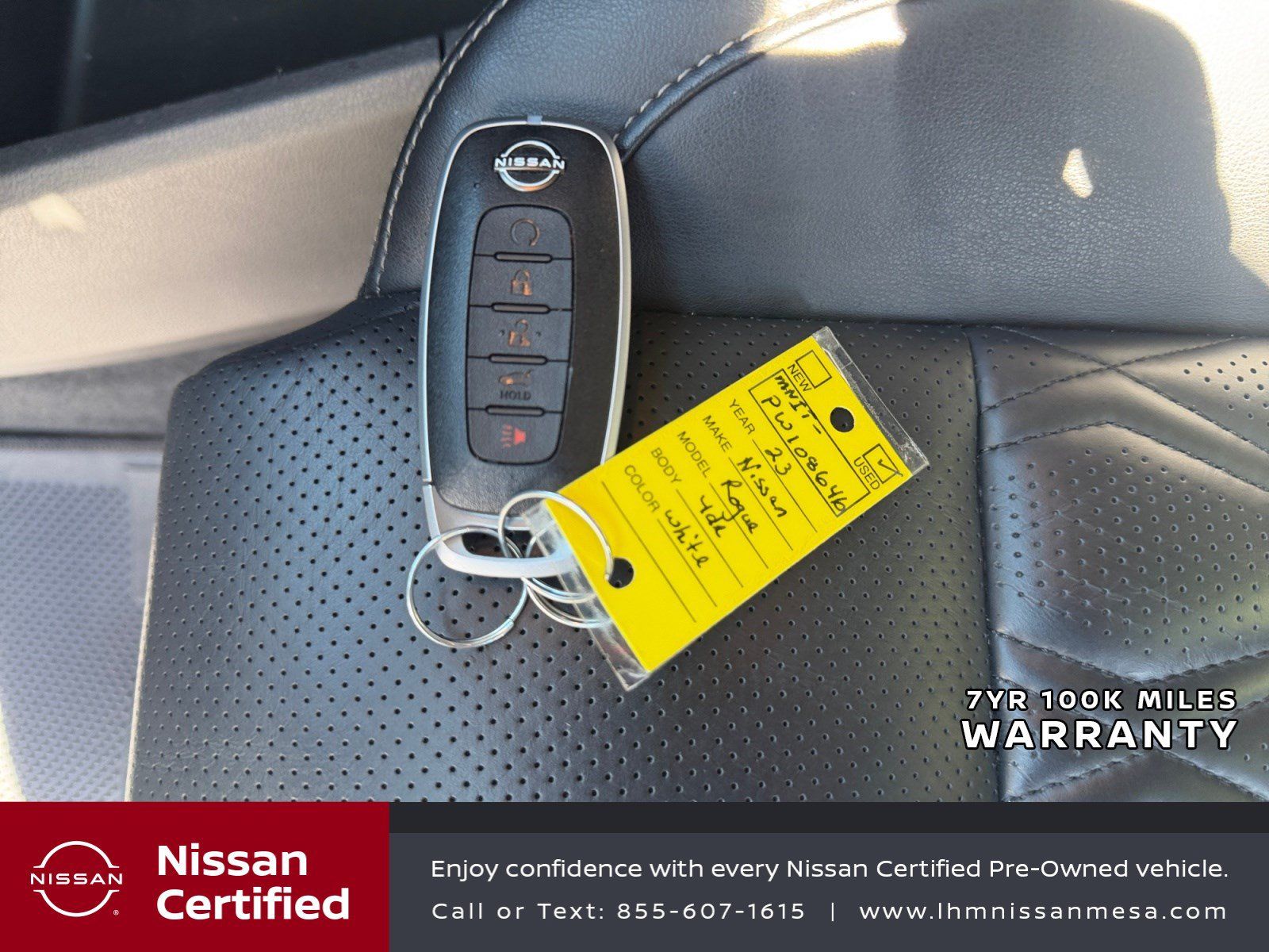 Certified 2023 Nissan Rogue Platinum w/ Platinum Premium Package FWD image 34