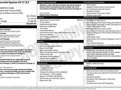New 2026 Chevrolet Equinox EV LT image 26
