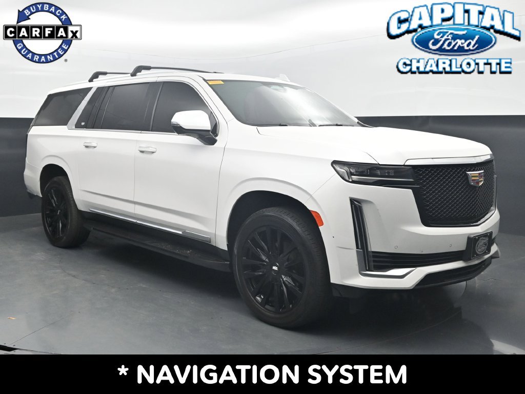 Used 2022 Cadillac Escalade ESV Luxury w/ LPO, Floor Liner Package AWD/4WD image 3
