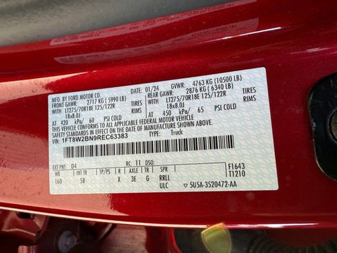 Certified 2024 Ford F250 Lariat w/ Lariat Ultimate Package image 36