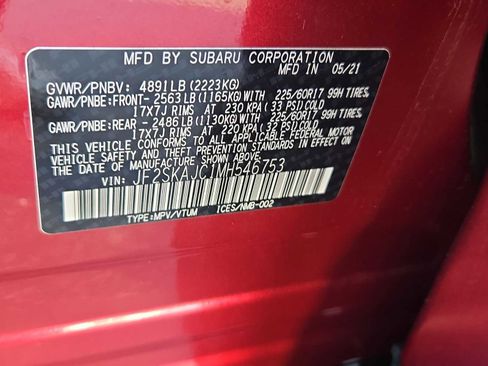 Used 2021 Subaru Forester Premium w/ Popular Package #1 image 36