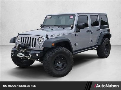 Used 2016 Jeep Wrangler Unlimited Rubicon w/ Connectivity Group