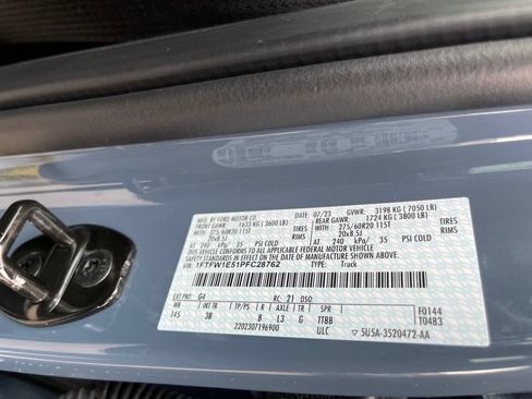 Used 2023 Ford F150 Platinum w/ Equipment Group 701A High AWD/4WD image 32