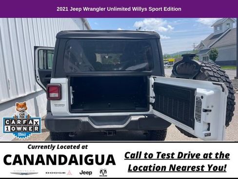 Used 2021 Jeep Wrangler Unlimited Sport AWD/4WD image 18