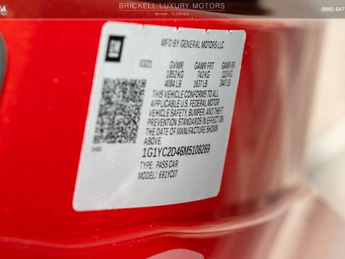 Used 2021 Chevrolet Corvette Stingray Premium Cpe w/ Z51 Performance Package image 41