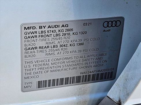 Used 2021 Audi SQ5 Premium Plus w/ Premium Plus Package image 25