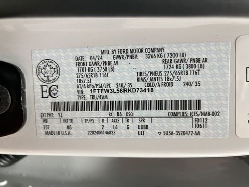 Used 2024 Ford F150 XLT w/ Tow/Haul Package image 38