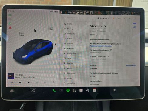 Used 2022 Tesla Model Y Long Range AWD/4WD image 2