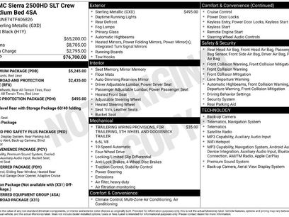New 2026 GMC Sierra 2500 SLT w/ SLT Premium Package