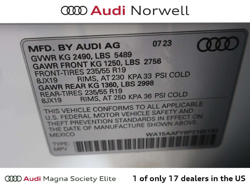 Used 2023 Audi Q5 2.0T Premium Plus AWD/4WD image 3