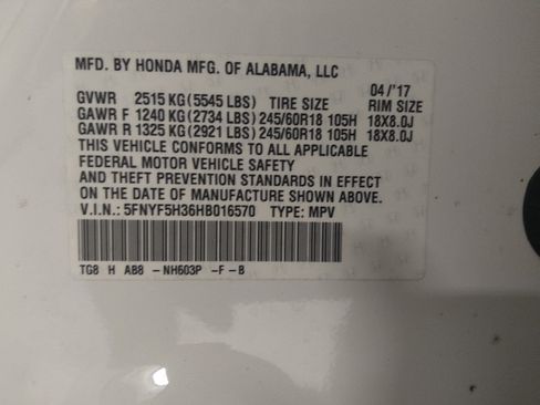 Used 2017 Honda Pilot EX image 33