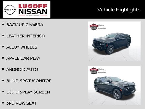 Used 2023 Chevrolet Suburban Z71 w/ Luxury Package AWD/4WD image 3