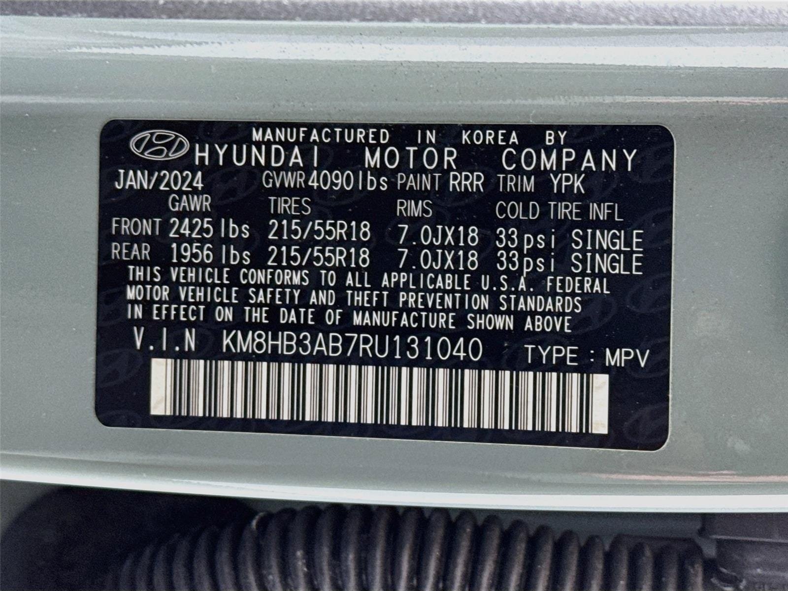 Certified 2024 Hyundai Kona SEL FWD image 29