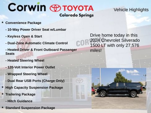 Used 2024 Chevrolet Silverado 1500 LT w/ All Star Edition Plus AWD/4WD image 7