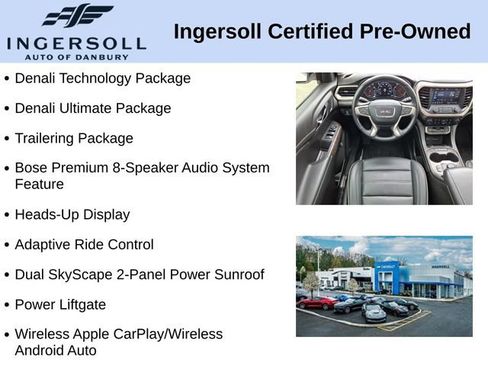 Used 2021 GMC Acadia Denali w/ Denali Ultimate Package AWD/4WD image 10