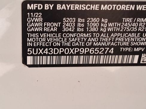 Used 2023 BMW X3 sDrive30i w/ Premium Package RWD image 19