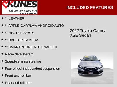 Used 2022 Toyota Camry XSE