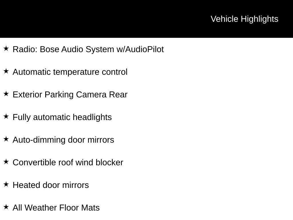 Used 2023 MAZDA MX-5 Miata Grand Touring w/ Weather Package RWD image 6