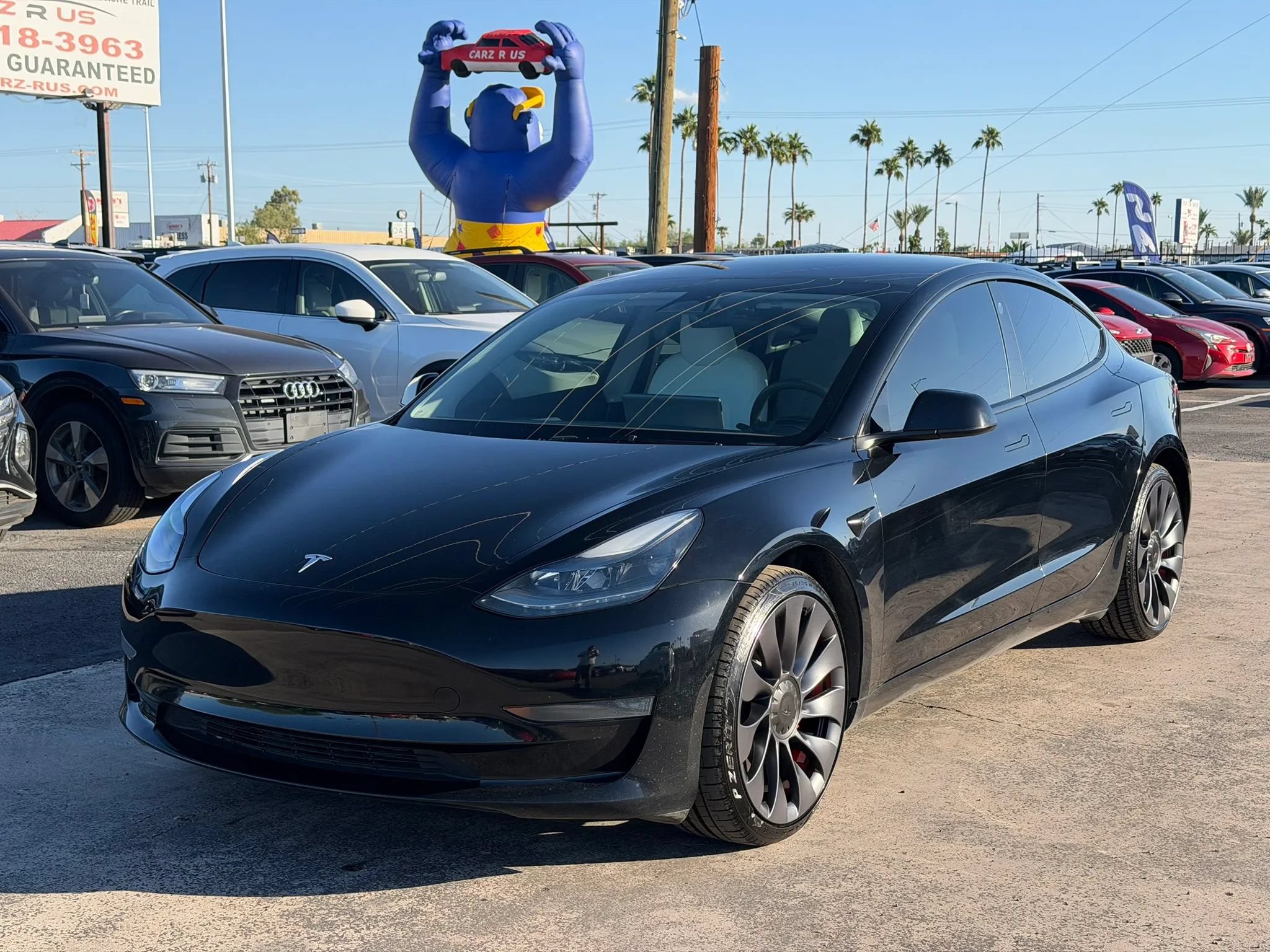 Used 2023 Tesla Model 3 Performance AWD/4WD image 2