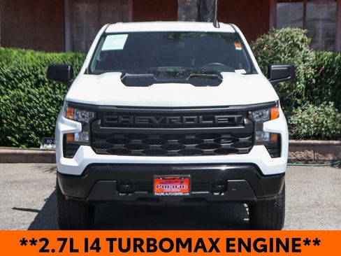 Used 2024 Chevrolet Silverado 1500 Custom Trail Boss w/ Turbomax Blackout Package AWD/4WD image 3