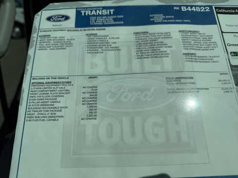 New 2024 Ford Transit 250 XL image 13