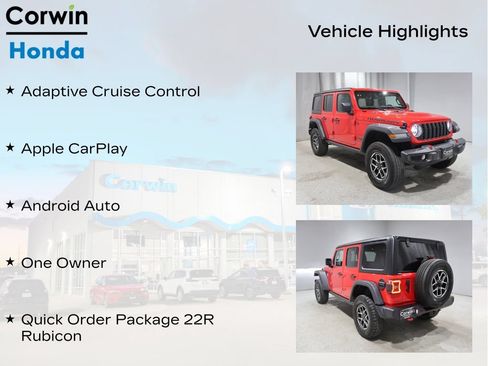Used 2025 Jeep Wrangler Unlimited Rubicon AWD/4WD image 11