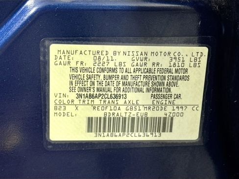 Used 2012 Nissan Sentra 2.0 S image 33