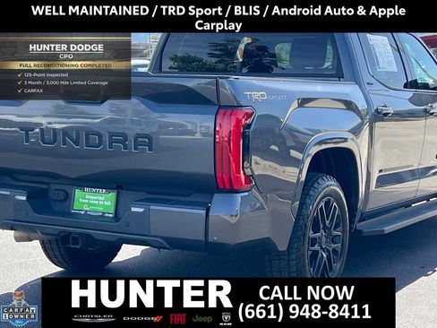 Used 2022 Toyota Tundra SR5 w/ TRD Sport Package RWD image 8