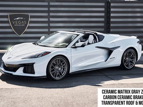 Used 2023 Chevrolet Corvette Z06 w/ Engine Appearance Package RWD image 1
