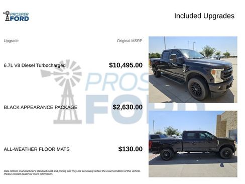 Used 2022 Ford F250 XLT w/ Black Appearance Package AWD/4WD image 3