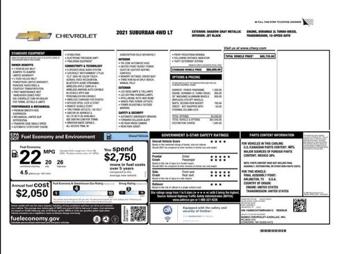 Used 2021 Chevrolet Suburban LT image 34