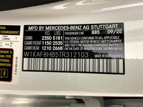 New 2026 Mercedes-Benz C 43 AMG 4MATIC Sedan image 12