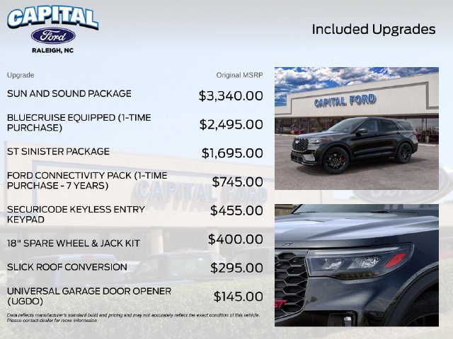 New 2027 Ford Explorer ST w/ Sun And Sound Package AWD/4WD image 5
