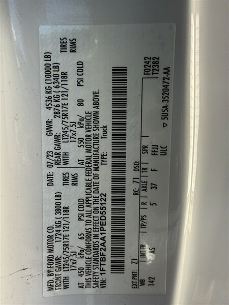 Used 2023 Ford F250 XL RWD image 12