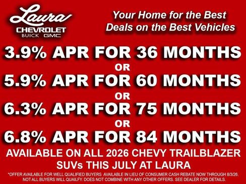 New 2026 Chevrolet TrailBlazer LT w/ Convenience Package AWD/4WD image 4