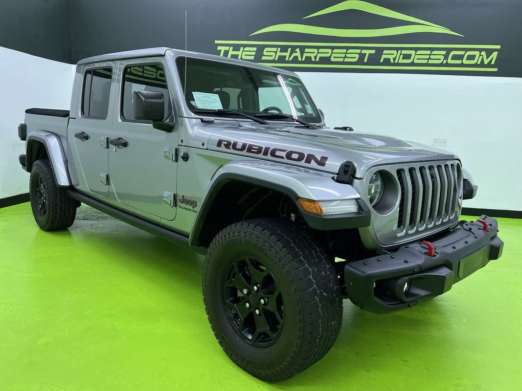 Used 2020 Jeep Gladiator Rubicon w/ Advanced Safety Group AWD/4WD image 2