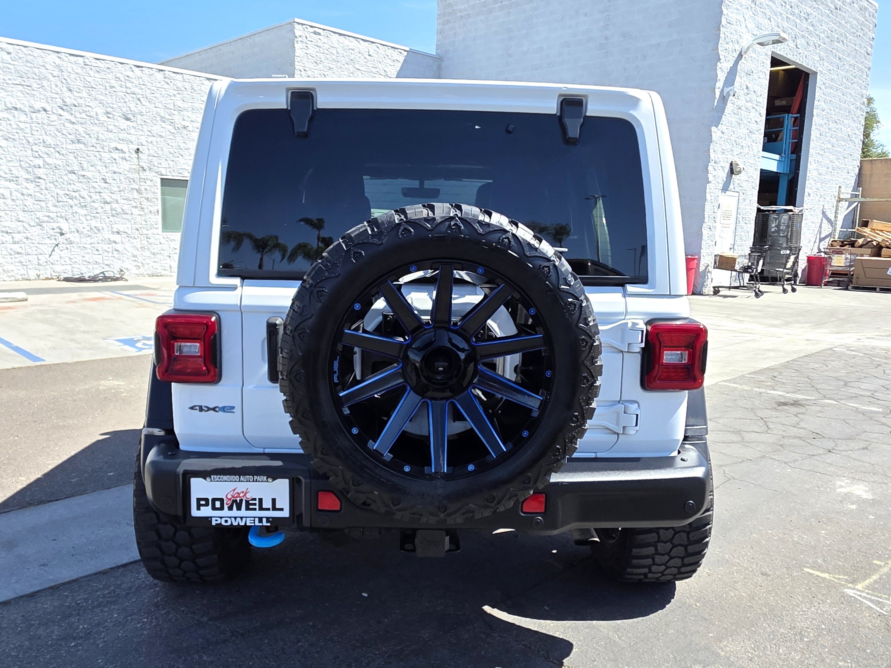 Used 2021 Jeep Wrangler Unlimited Rubicon 4xe w/ Steel Bumper Group AWD/4WD image 4