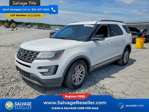 Used 2016 Ford Explorer XLT w/ Equipment Group 202A FWD image 1