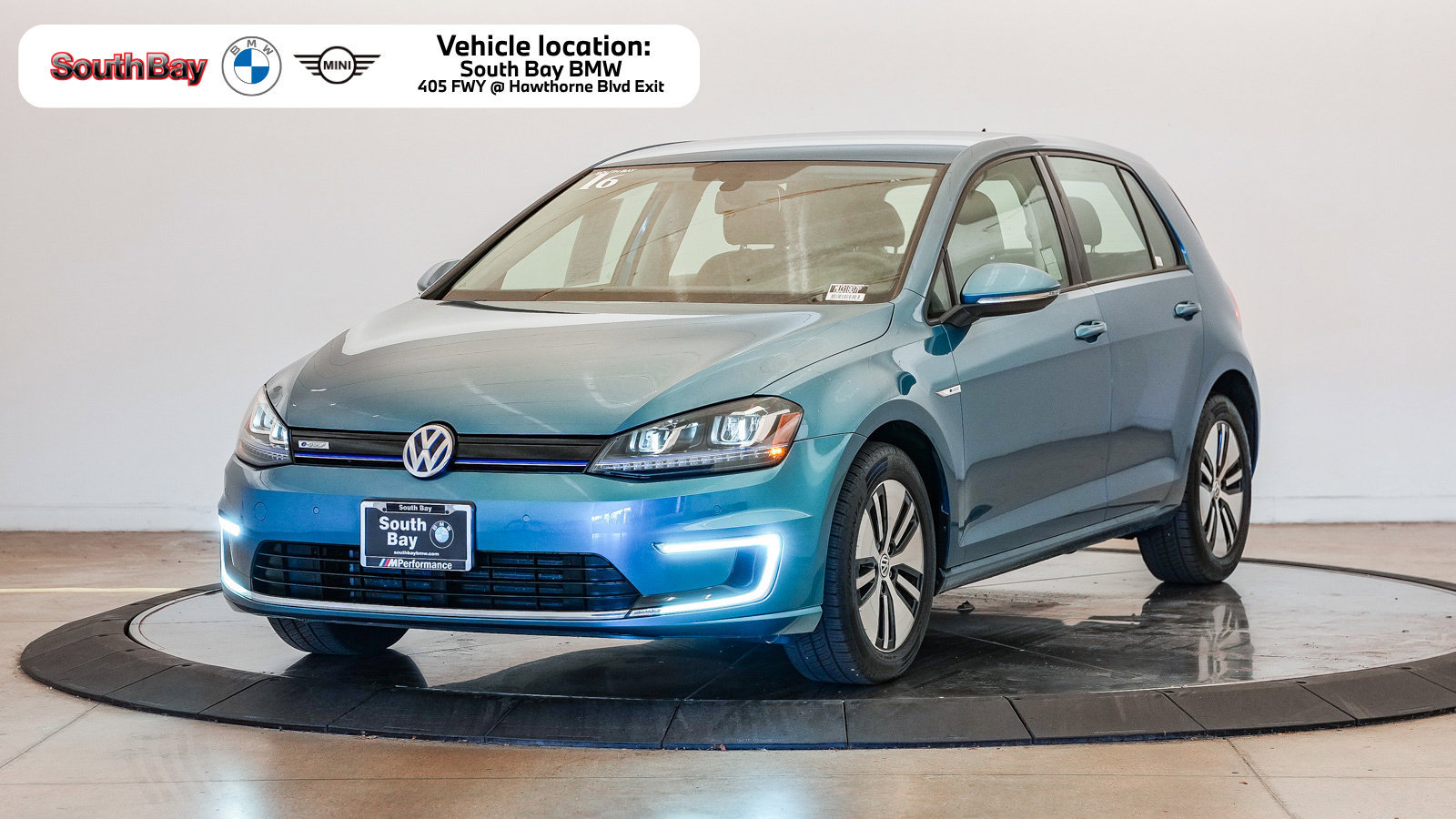 Used 2016 Volkswagen e-Golf SEL Premium FWD image 1