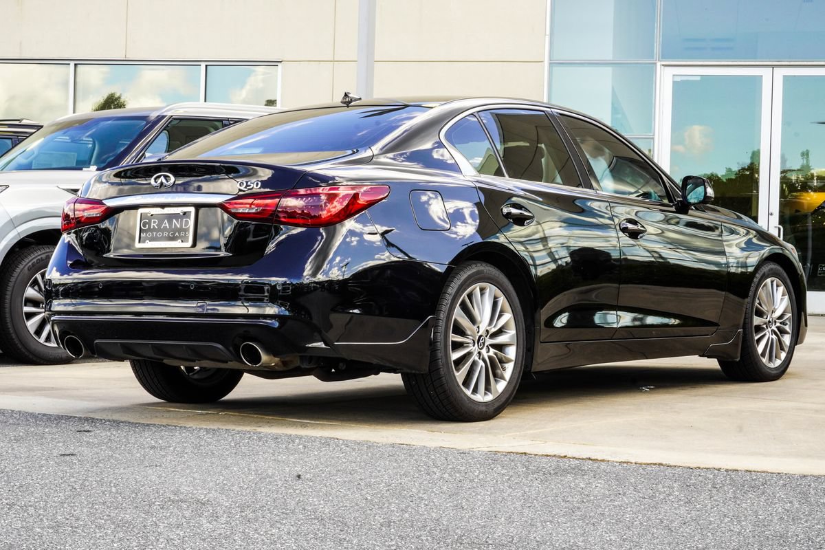 Certified 2023 INFINITI Q50 Luxe w/ Cargo Package RWD image 13