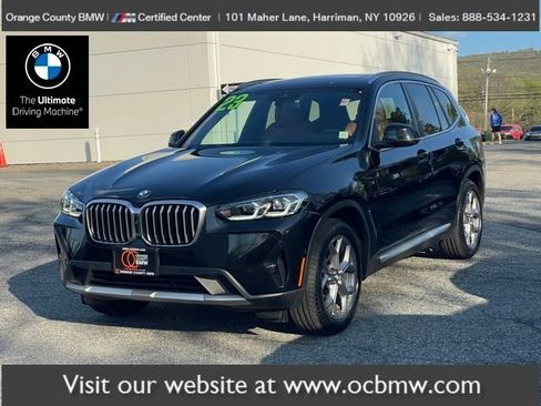Certified 2023 BMW X3 xDrive30i w/ Premium Package AWD/4WD image 1